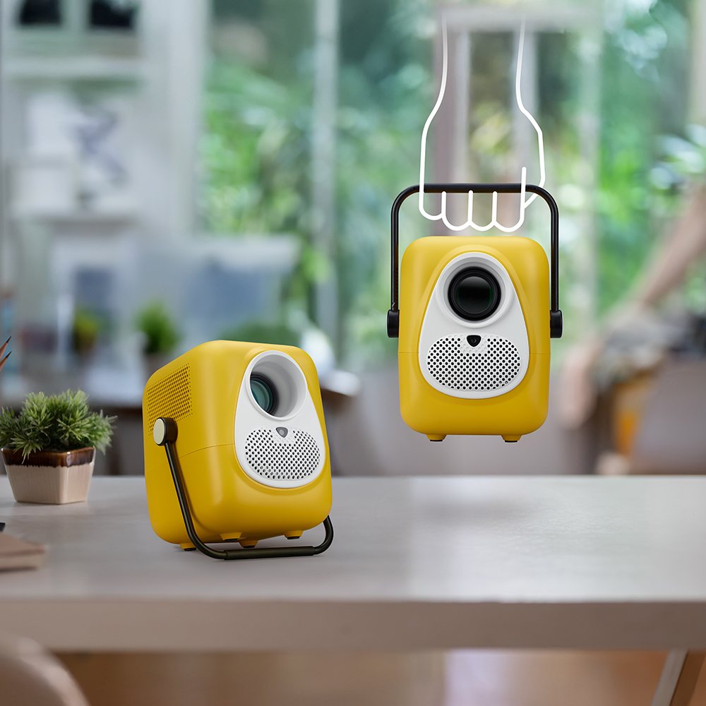 Acer Aopen QF23s LCD Yellow 1080p 6500LED lm (250 ANSI) Wi-Fi 1000:1 EMEA 2 x 3 W Speakers Smart System BT Speaker 1.23 Kg EURO