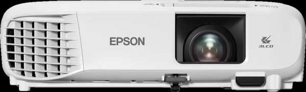 Epson 3800lm WXGA 1280 × 800 16:10 Lamp USB 2VGA 2HDMI RS-232C Wi-FiOptional LAN NoBag White Mobile 3800lm WXGA Projector