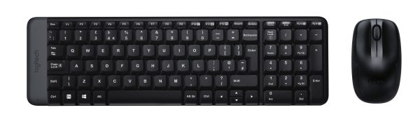 Logitech MK220 - Wireless Keyboard and Mouse combo- USB