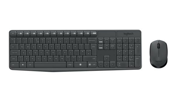 Logitech MK235 - Wireless Keyboard and Mouse combo- USB