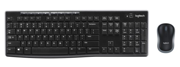 Logitech MK270 - Wireless Keyboard and Mouse combo- USB