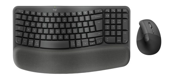 Logitech Wave Keys and Lift Combo Mouse