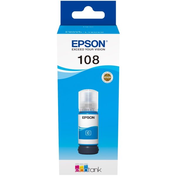 Epson 108 Ink Bottle 70ml for L8050 / L18050