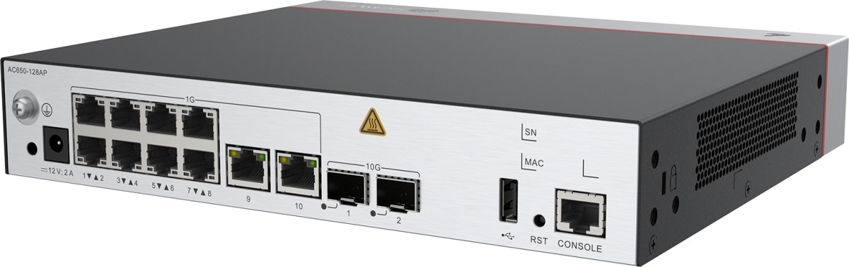 Huawei AC650-128AP 10 × GE ports 2*10GE SFP+ ports manage up to 128 AP's