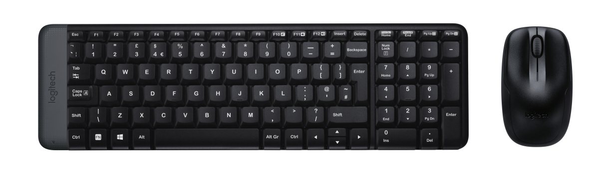 Logitech MK220 - Wireless Keyboard and Mouse combo- USB