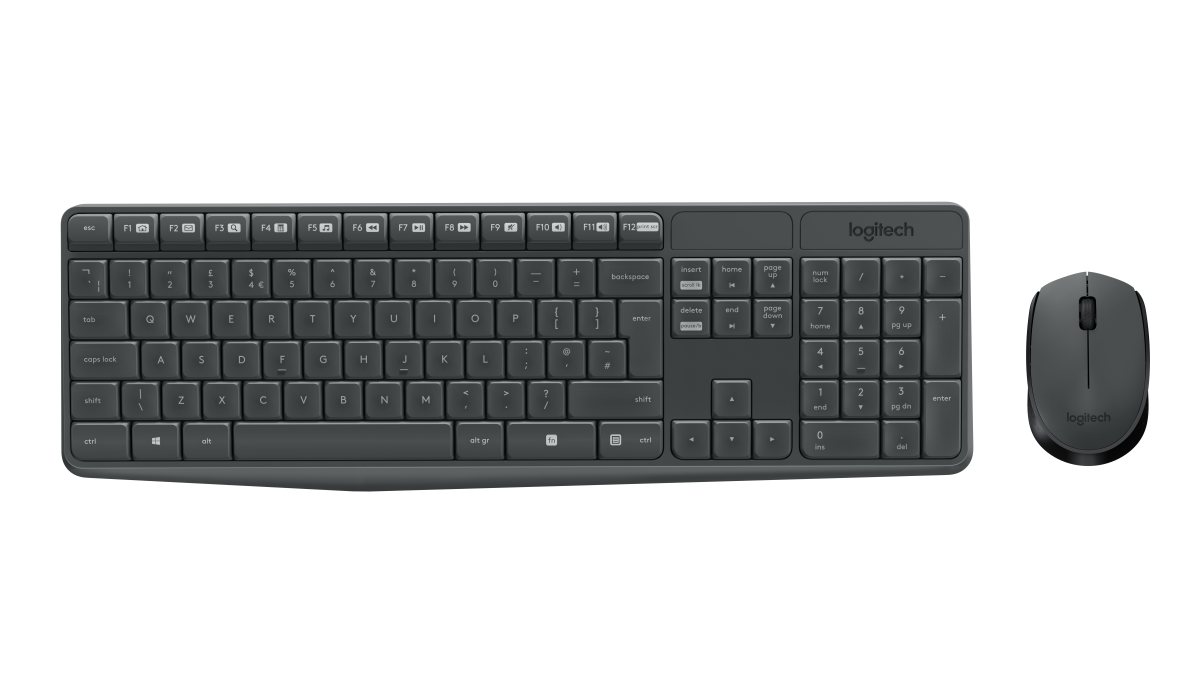 Logitech MK235 - Wireless Keyboard and Mouse combo- USB