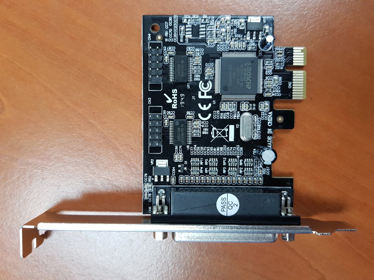 PCIe 2 PORT SERIAL+1 PORT PARALLEL IC9910 W