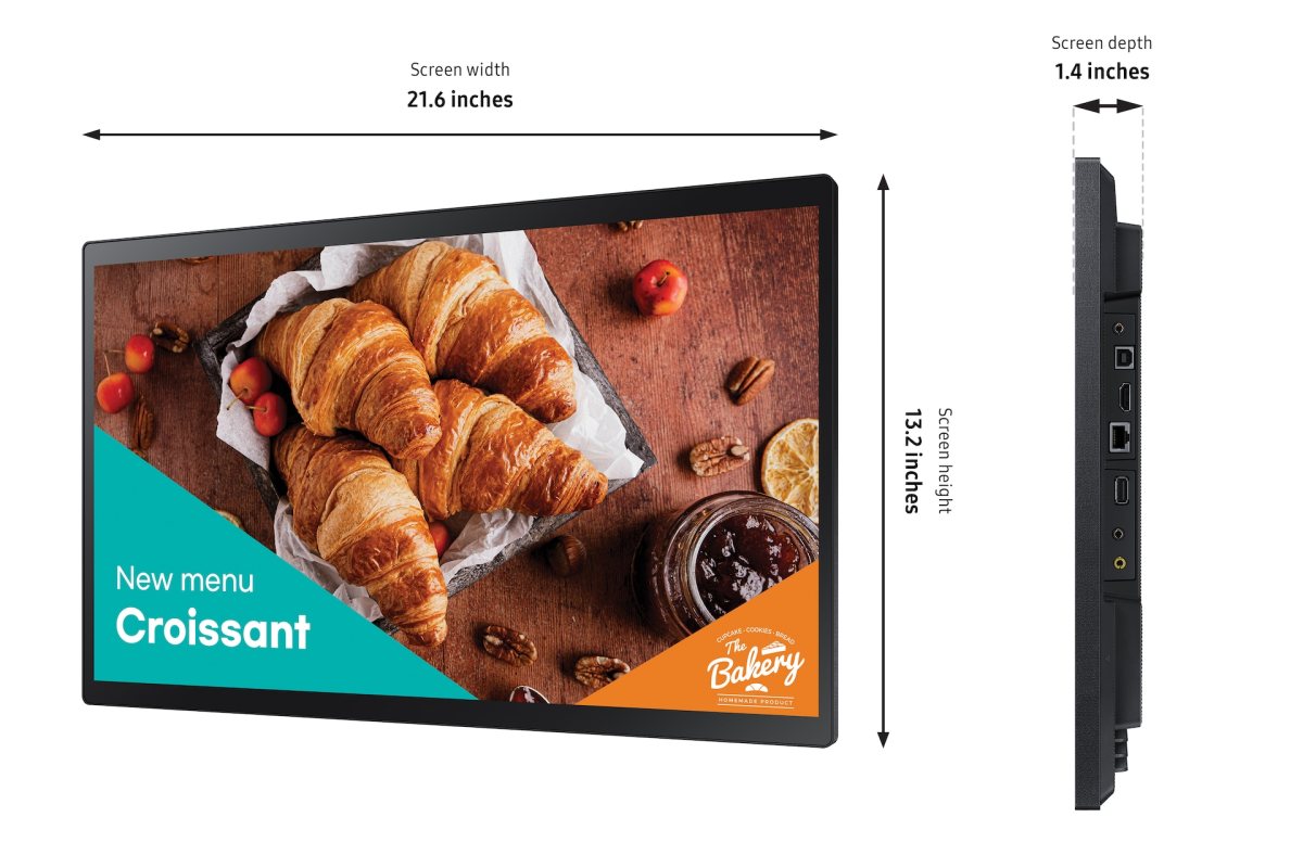Samsung QB24C T 24” Display