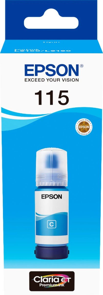 Epson 115 Ink Bottles 70ml EcoTank L8160 6200 pages 2300 Photos