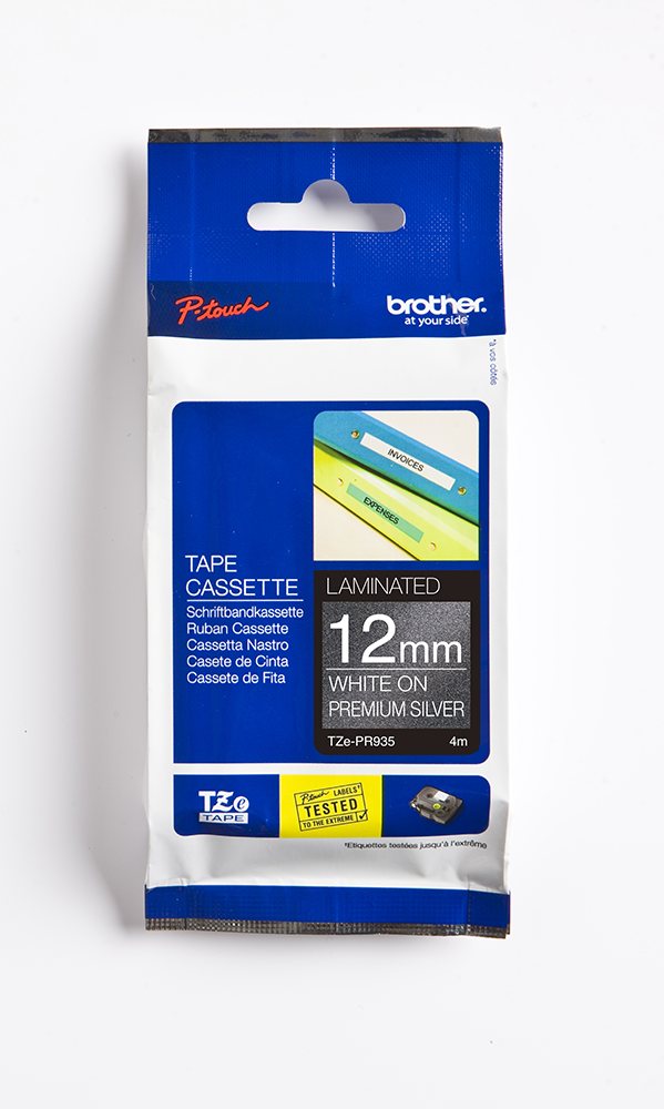 Brother 12MM on Premium tape 4m